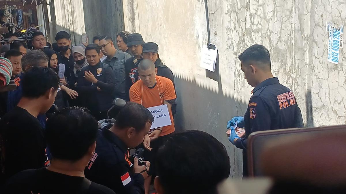 Rekonstruksi Kasus Mutilasi Surabaya