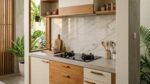 8 Jenis Backsplash Dapur Kecil yang Tidak Mudah Kotor dan Mudah Dibersihkan, Bikin Area Praktis