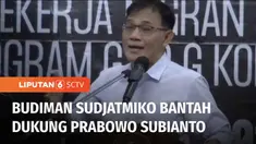 Politikus PDI Perjuangan yang juga aktivis 98 Budiman Sudjatmiko buka suara terkait kontroversi pertemuannya dengan bakal calon presiden Prabowo Subianto. Menurut Budiman, pertemuannya dengan Prabowo bukanlah bentuk dukungan terhadap Prabowo sebagai ...