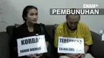 Polsek Penjaringan Jakarta Utara, mengadakan rekontruksi tersangka pembunuhan Farah, yang mayatnya di masukan kedalam boks plastik.