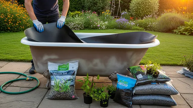 Cara Membuat Kolam Ikan Mini dari Bathtub Bekas/Gemini AI