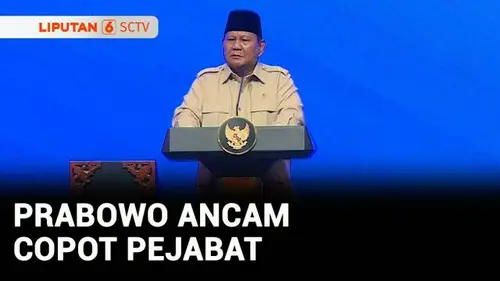 VIDEO: Prabowo Ancam Copot Pejabat yang Enggan Sederhanakan Regulasi Terkait Minyak dan Gas