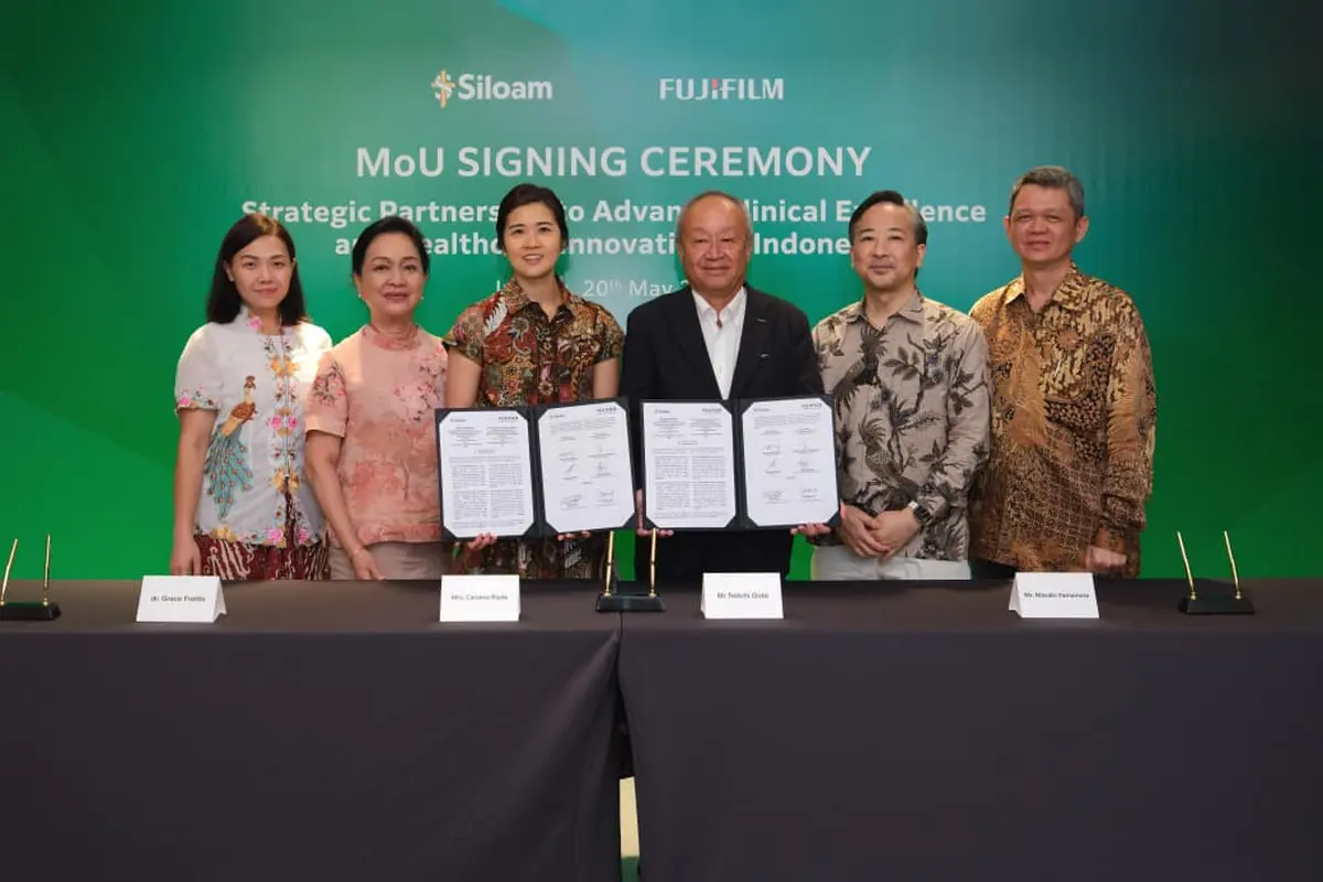 Fujifilm dan Siloam International Hospitals Jalin Kemitraan Strategis Berbasis AI untuk Transformasi Kesehatan di Indonesia