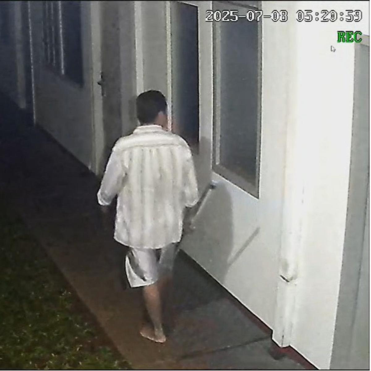 Rekaman CCTV Indekos Arya Daru