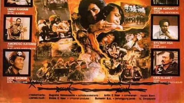 Poster film Pengkhianatan G30S/PKI. (Foto: Koleksi Pribadi Daniel Irawan)