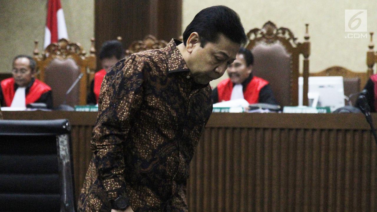 Akhirnya, Setya Novanto Hadiri Persidangan Kasus e-KTP