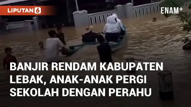 Banjir melanda beberapa kecamatan di Kabupaten Lebak, total 346 rumah terdampak. Banjir ini terpantau pada Selasa (3/12/2024)