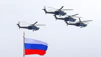 Pesawat Bomber Rusia Latihan di Langit Belarus yang Berbatasan dengan Ukraina