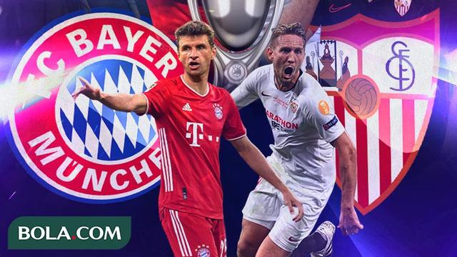 Prediksi Piala Super Eropa Bayern Munchen Vs Sevilla Duel Sengit Dan Menjanjikan Dunia Bola Com