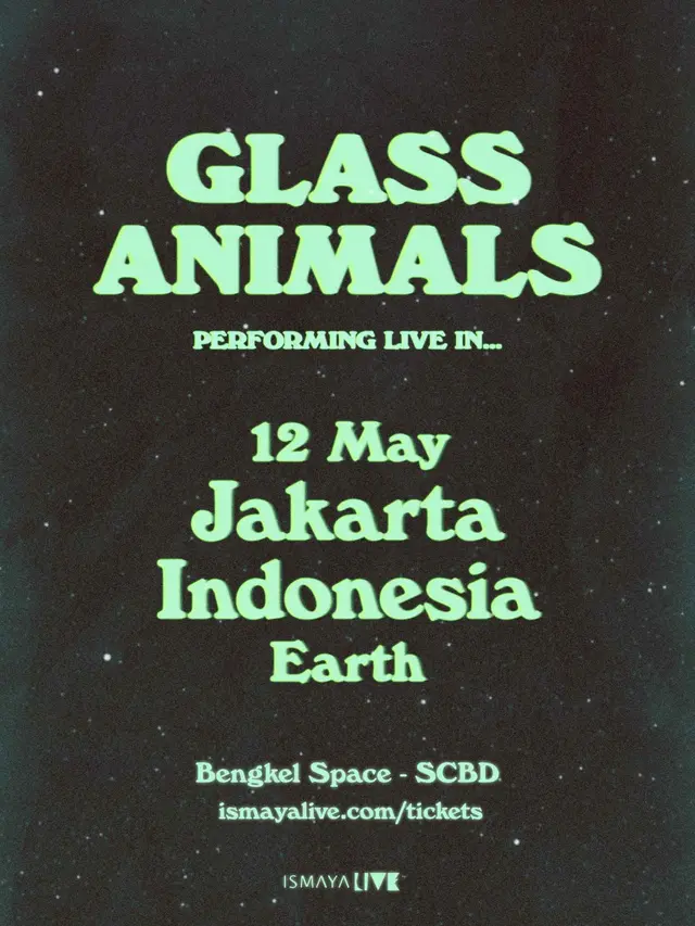 Glass Animals Siap Konser di Jakarta