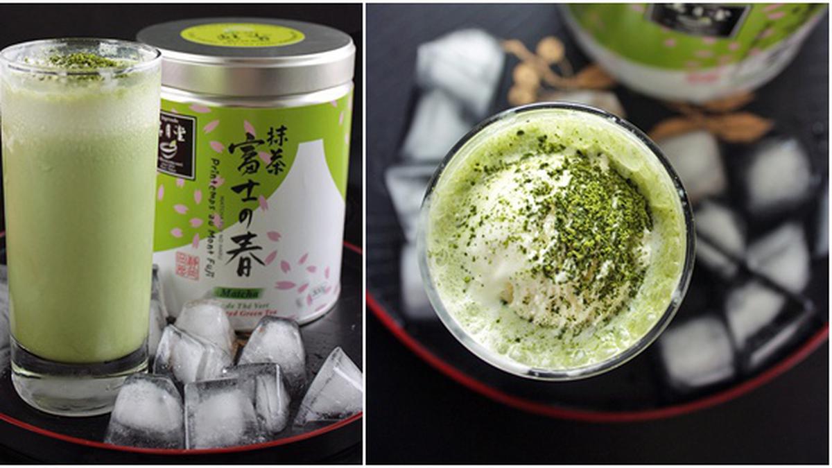 Matcha Green Tea Latte Float