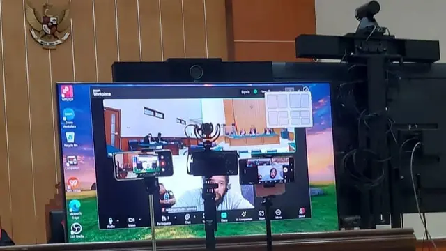 Ammar Zoni dalam sidang kasus narkoba untuk kali ketiga