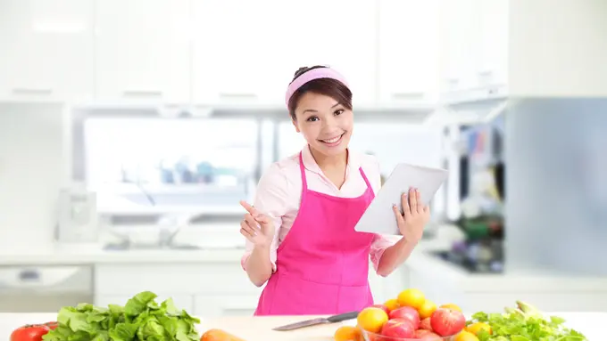 Makin Semangat Masak Berkat Warna-Warni Cute di Dapur