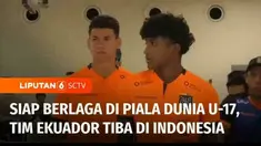 Gelaran Piala Dunia U-17 tinggal menghitung hari. Sejumlah tim dari berbagai negara mulai tiba di Indonesia. salah satunya Tim U-17 Ekuador yang tiba di Surabaya, melalui Bandara Internasional Juanda. Tak hanya Ekuador, Tim U-17 Jerman juga tiba di I...