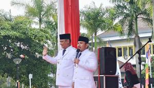 Bupati Bekasi Ade Kuswara Kunang usai dilantik di pelantikan kepala daerah serentak&nbsp;di Istana Kepresidenan, Jakarta, Kamis (20/2/2025). (Ist)