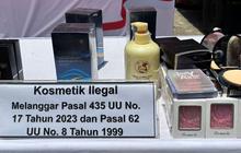 Ternyata Ini Asal Negara 415.000 Kosmetik Ilegal yang Diamankan Kementerian Perdagangan dan BPOM