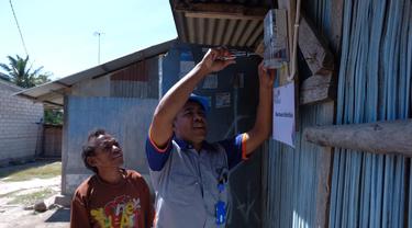 CSR PLN Peduli Sambung 11 Ribu Listrik Gratis di NTT