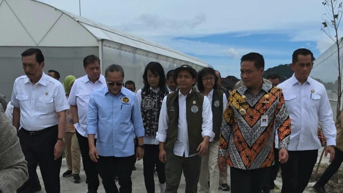 Dampingi Luhut, Menhut Raja Juli Pastikan Dukungan Pengembangan TSTH2