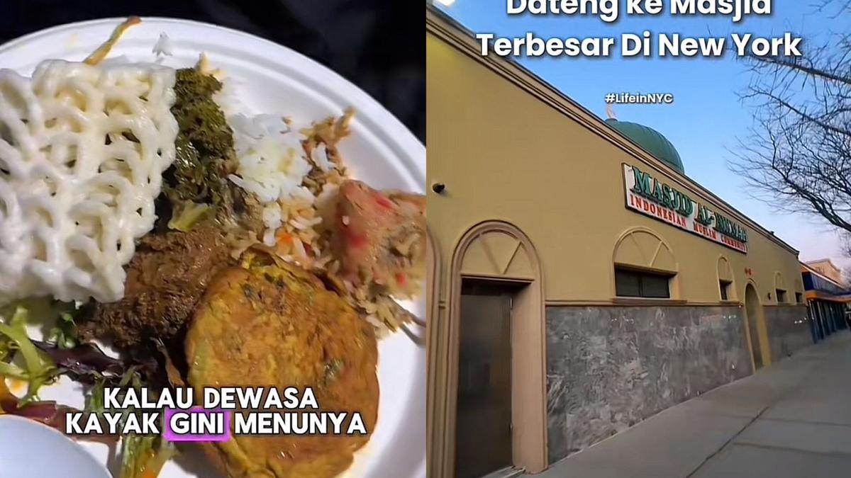 Buka Puasa Bersama di Queens Amerika Serikat, Takjilnya Kolak hingga Disuguhi Rendang