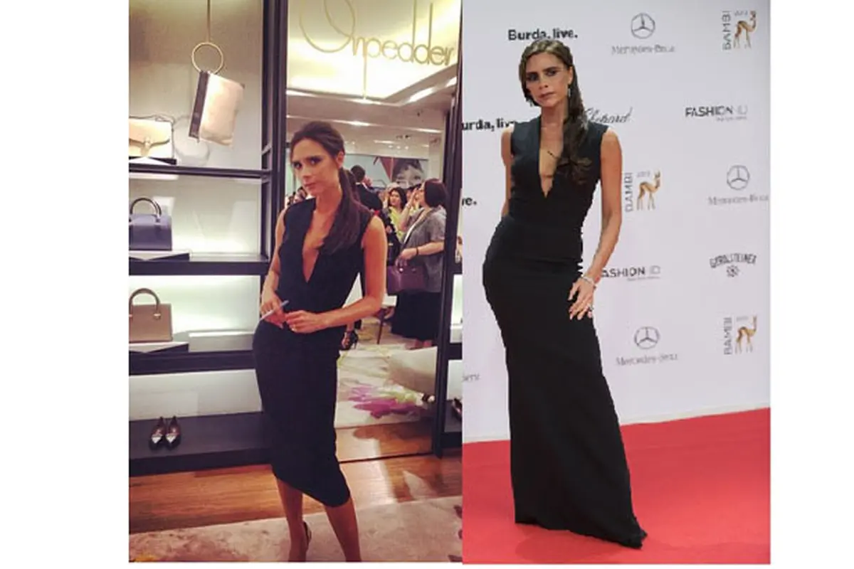 Datang Ke Jakarta, Victoria Beckham Pakai Baju 'Recycle'