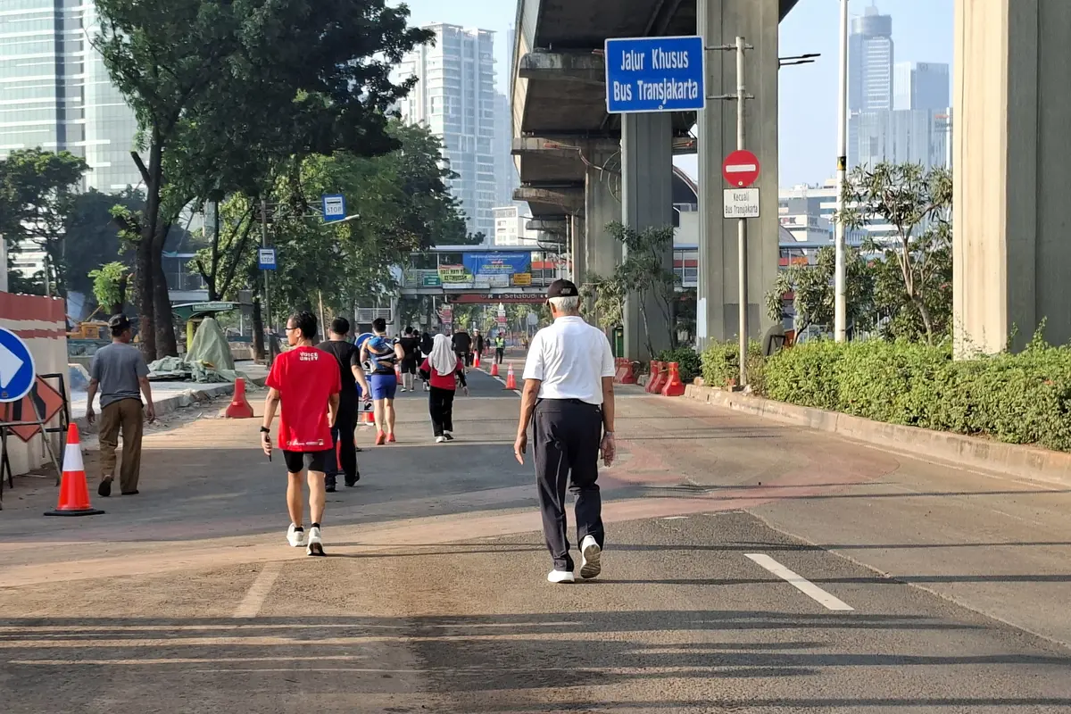 Suasana di CFD Rasuna Said