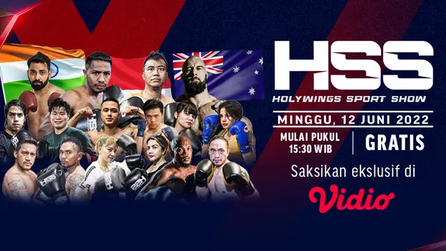 Saksikan, Live Streaming Holywings Sport Show di Vidio : Duel Panas Para Selebriti