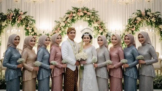 Baju Bridesmaid Full Payet