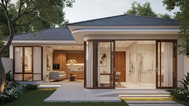 12 Model Rumah Lansia Tanpa Tangga dan Minim Sudut Tajam, Aman dan Nyaman