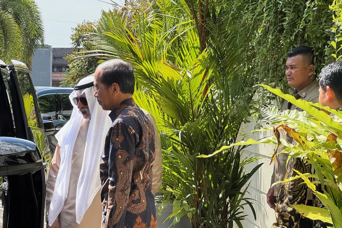 Jokowi Terima Tamu Menteri UEA