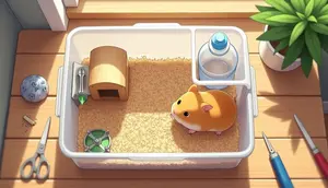 Cara Membuat Kandang Hamster Sendiri dari Box Plastik dan Galon