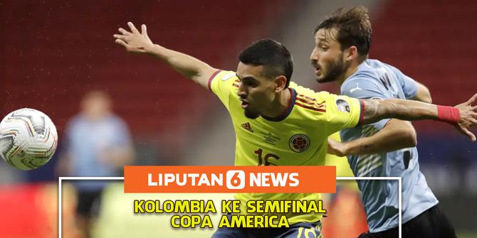 VIDEO: Kolombia ke Semifinal Copa America Usai Singkirkan Uruguay Lewat Adu Penalti