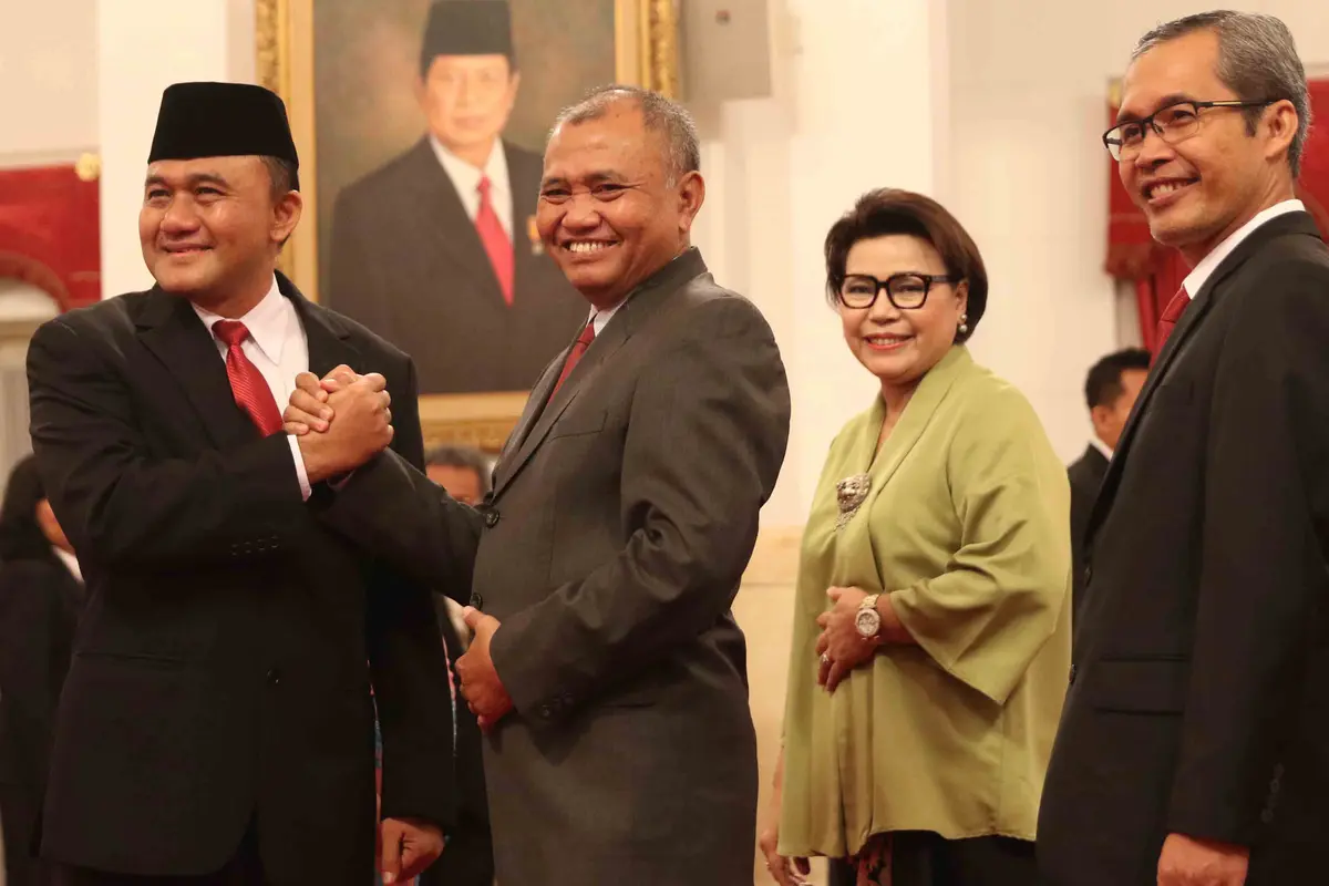 Salam Komando Budi Waseso untuk Kepala BNN Heru Winarko