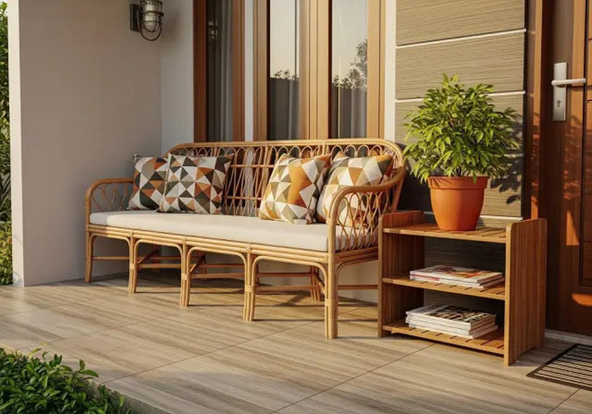 7 Inspirasi Bangku Minimalis untuk Teras Sempit yang Estetik dan Fungsional