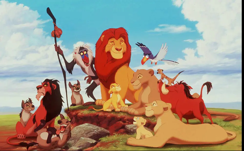 Sungguh menakjubkan, ternyata adegan dari film kartun The Lion King benar-benar ada di alam nyata, guys!