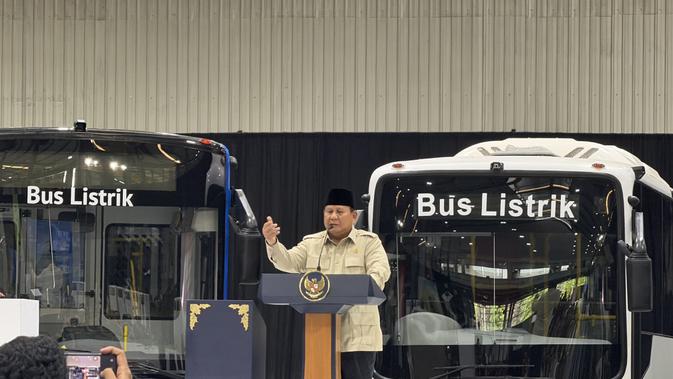 Resmikan Pabrik Kendaraan Listrik VKTR di Magelang, Prabowo Dorong Transisi ke Energi Bersih