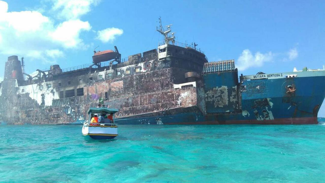 KNKT Tunda Invesitgasi Terbakarnya KM Sentosa 1