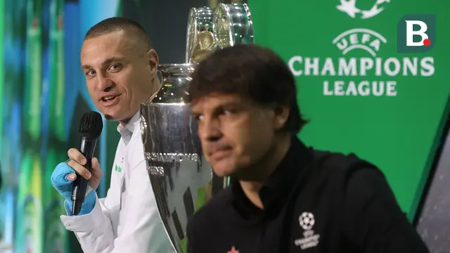 Foto: Meriahnya Acara Jumpa Fans dengan 2 Legenda Liga Champions, Vidic Diserbu Fans MU