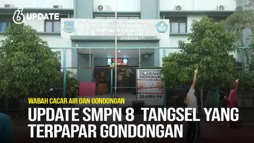 Update SMPN 8 Tangsel yang Terpapar Cacar Air dan Gondongan