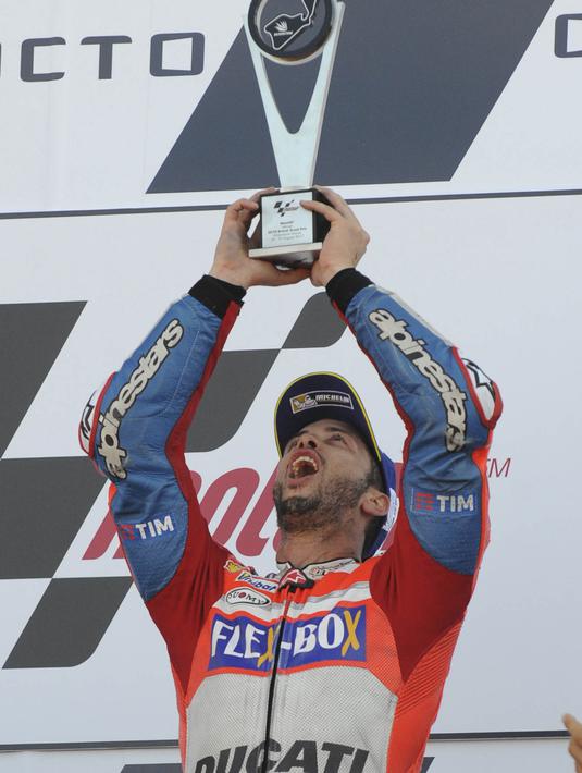 1. Andrea Dovizioso (Ducati) - 183 Poin. (AP/Rui Vieira)