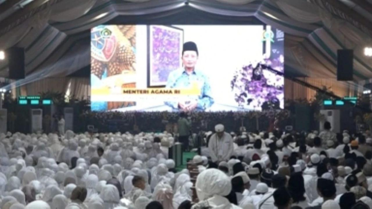 Menag Nasaruddin Umar Ajak Jemaah Tarekat Doakan Indonesia pada Hari Silsilah ke-35 Prof Kadirun Yahya