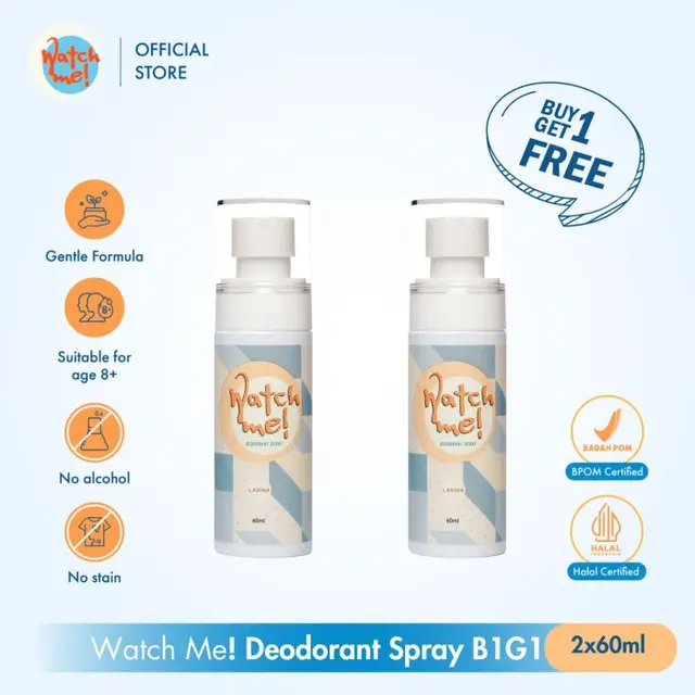 10 Rekomendasi Produk Deodorant Terbaik untuk Anak Edisi 2024