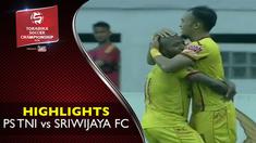Video highlights TSC 2016 antara PS TNI vs Sriwijaya FC yang berakhir dengan skor 2-5 di Stadion Wibawa Mukti.