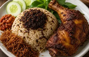 Resep Nasi Ayam Bumbu Bebek Madura yang Gurih Legit