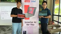 Lenovo Gandeng Intel Hadirkan Laptop AI Generasi Baru di Makassar