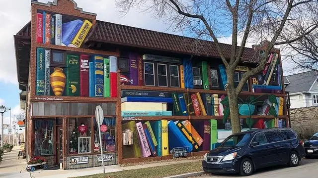 6 Karya Mural di Dinding Ini Detailnya Bak Sungguhan, Bikin Takjub