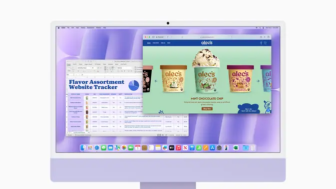 Apple iMac M4. (Doc: Apple)