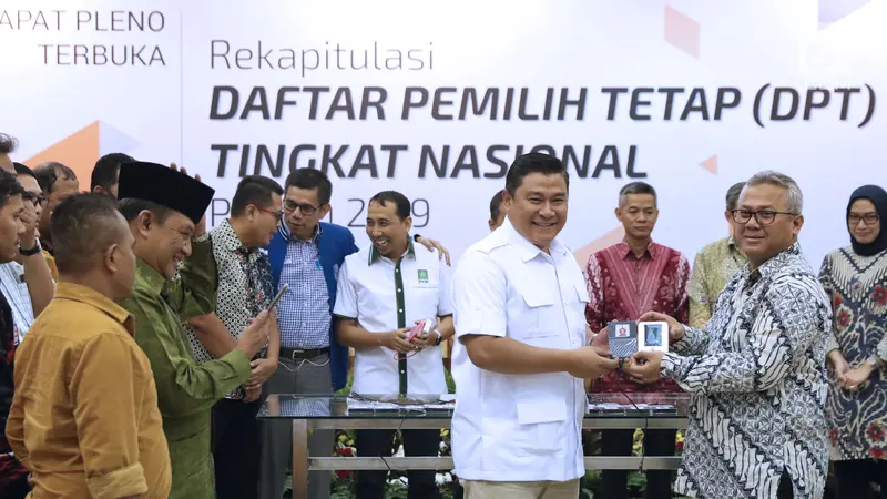 KPU RI Gelar Rapat Pleno DPT Tingkat Nasional