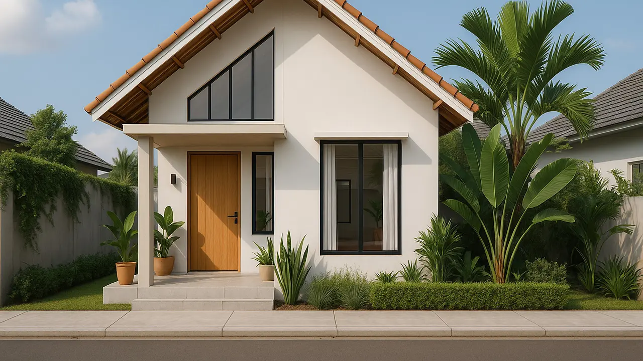Rumah yang Cocok Dibangun di Lahan 6x9 (Foto: ChatGPT)
