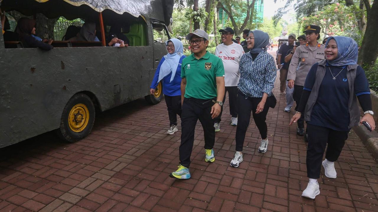 Cak Imin kunjungi Taman Margasatwa Ragunan