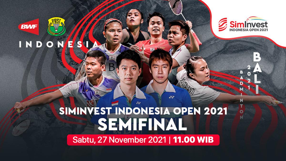 Link Live Streaming Semifinal Indonesia Open 2021: Ada Greysia/Apriyani